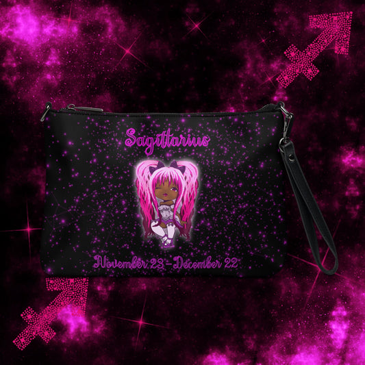 Zodiac Girl Sassy Sagittarius Crossbody bag