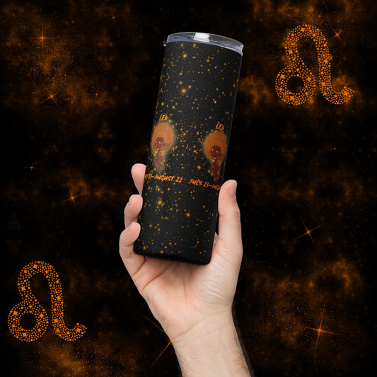 Zodiac Girl Luxurious Leo Stainless steel tumbler