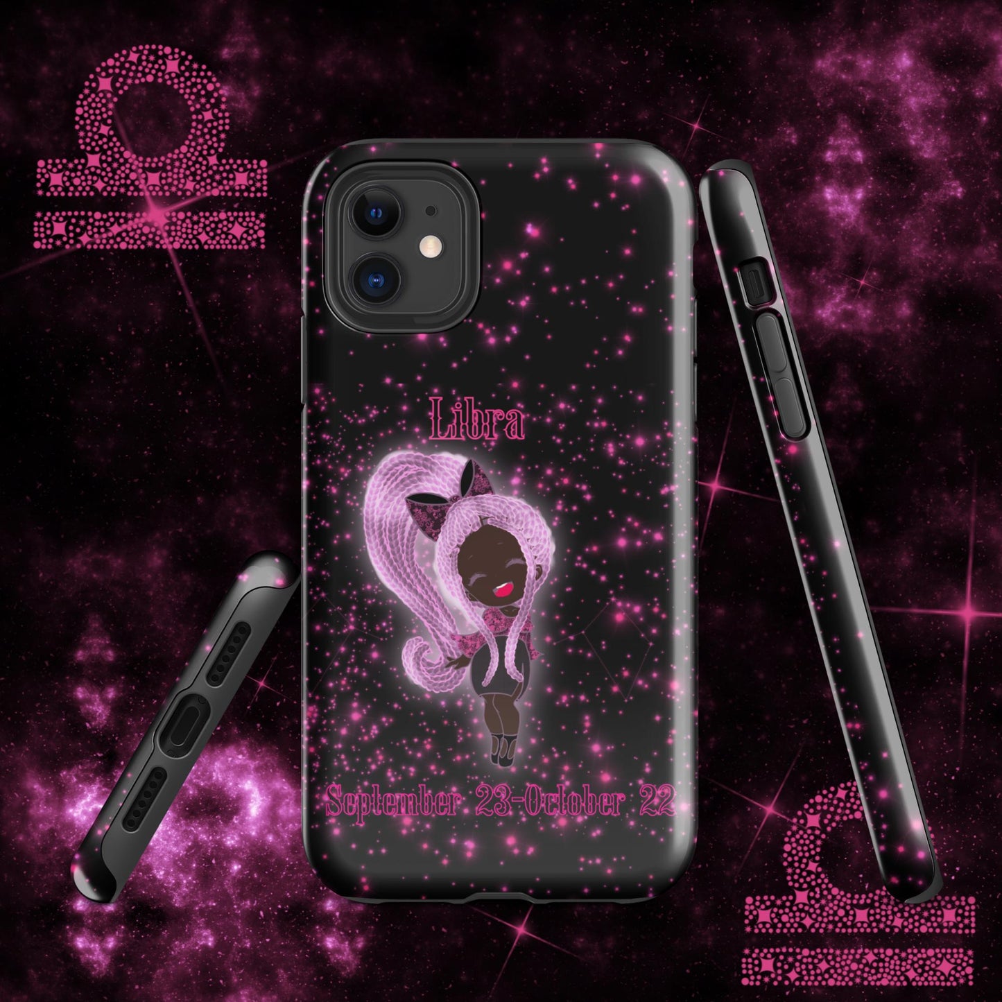 Zodiac Girl Lovely Libra Tough Case for iPhone®