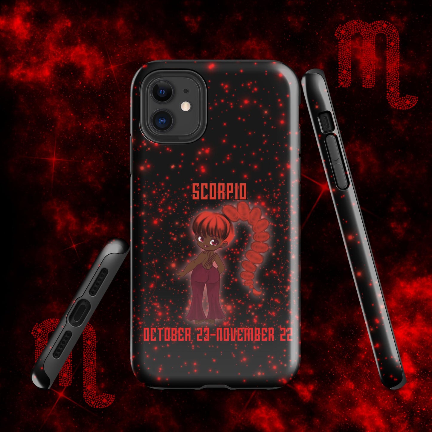 Zodiac Girl Sporty Scorpio Tough Case for iPhone®