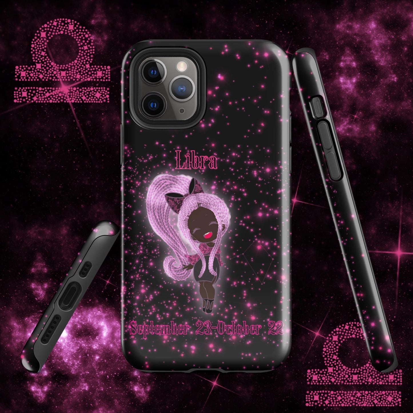 Zodiac Girl Lovely Libra Tough Case for iPhone®