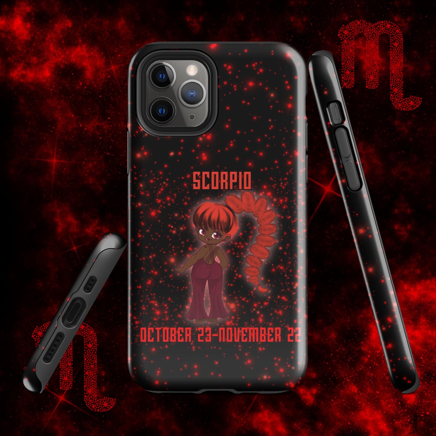 Zodiac Girl Sporty Scorpio Tough Case for iPhone®