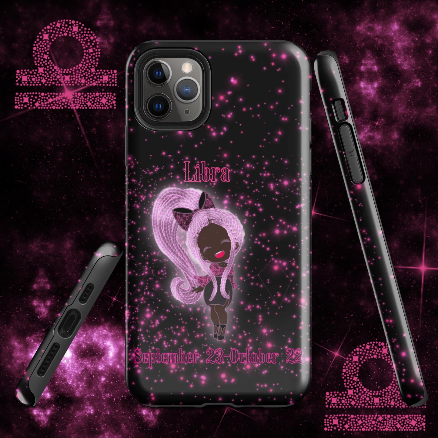 Zodiac Girl Lovely Libra Tough Case for iPhone®