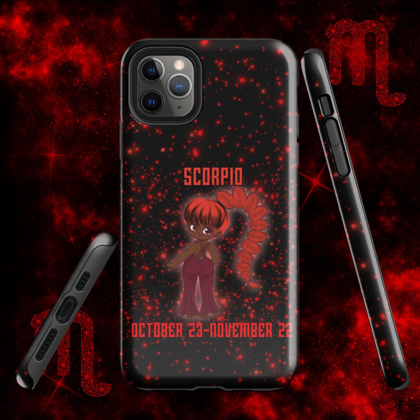 Zodiac Girl Sporty Scorpio Tough Case for iPhone®