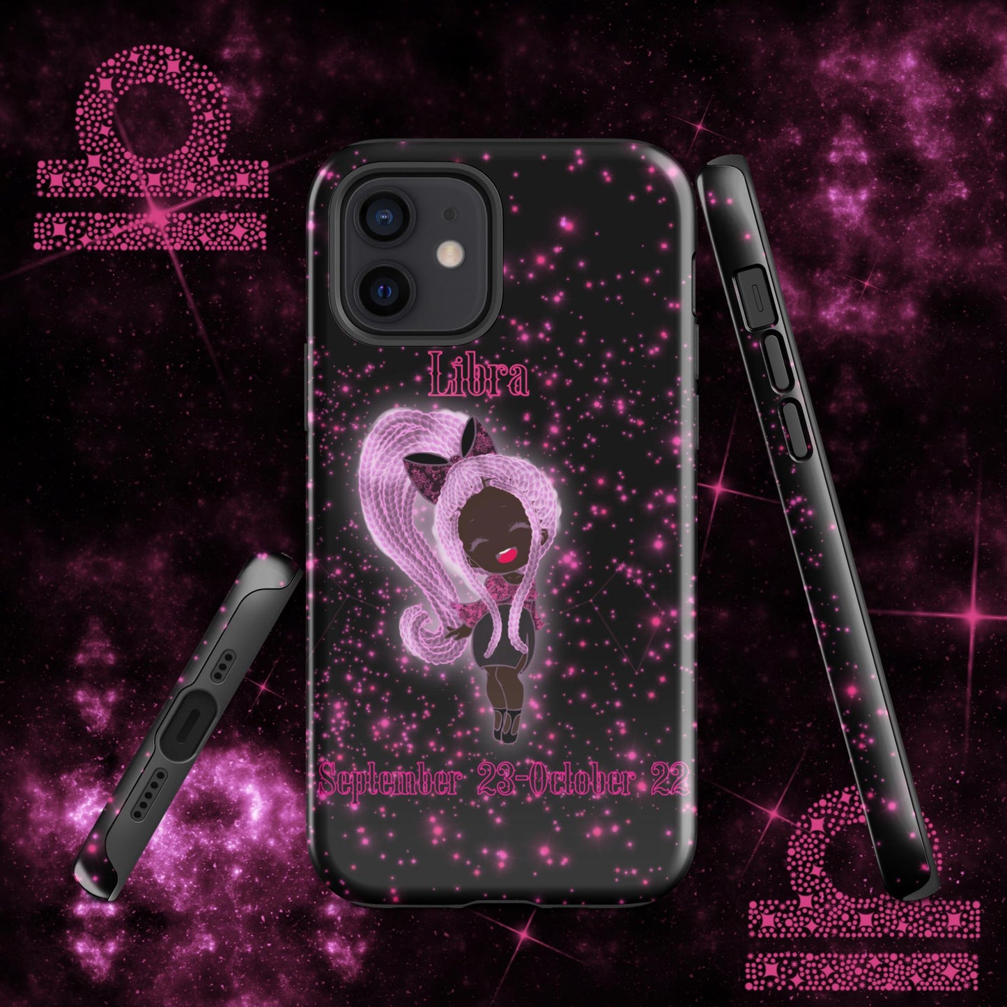 Zodiac Girl Lovely Libra Tough Case for iPhone®