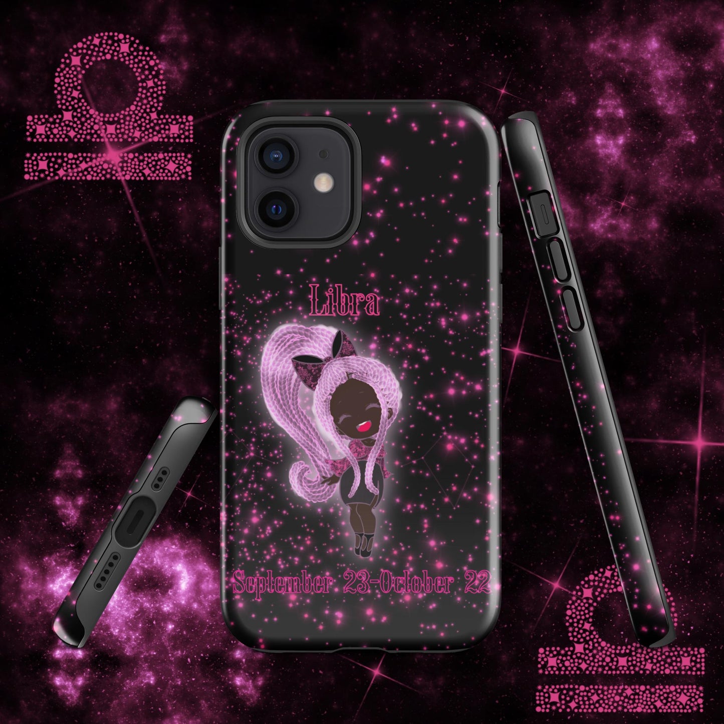 Zodiac Girl Lovely Libra Tough Case for iPhone®