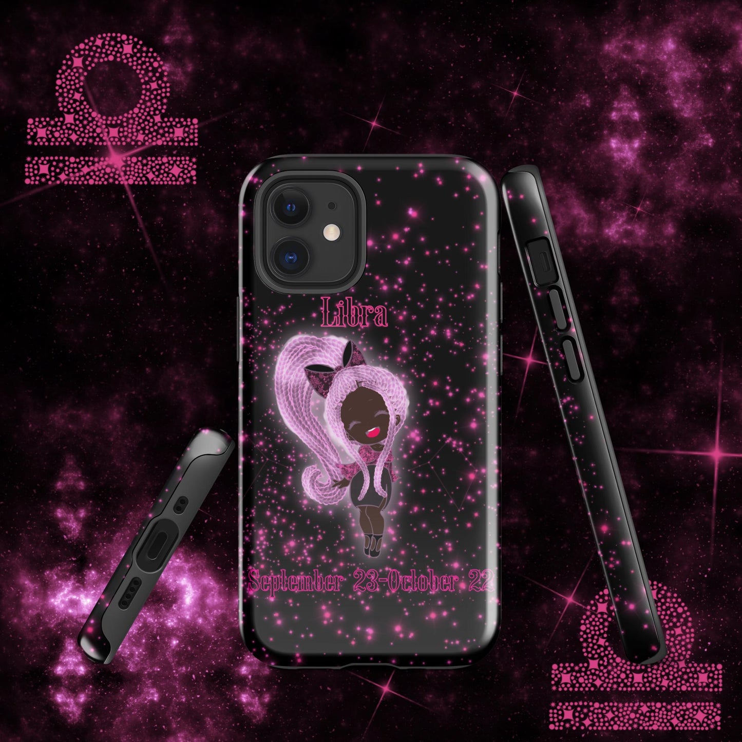 Zodiac Girl Lovely Libra Tough Case for iPhone®