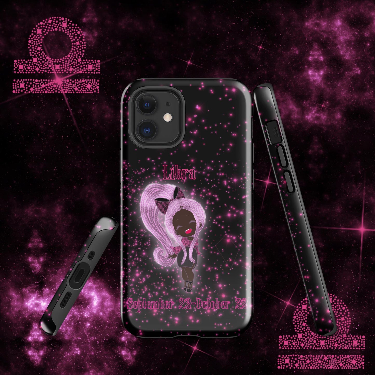 Zodiac Girl Lovely Libra Tough Case for iPhone®