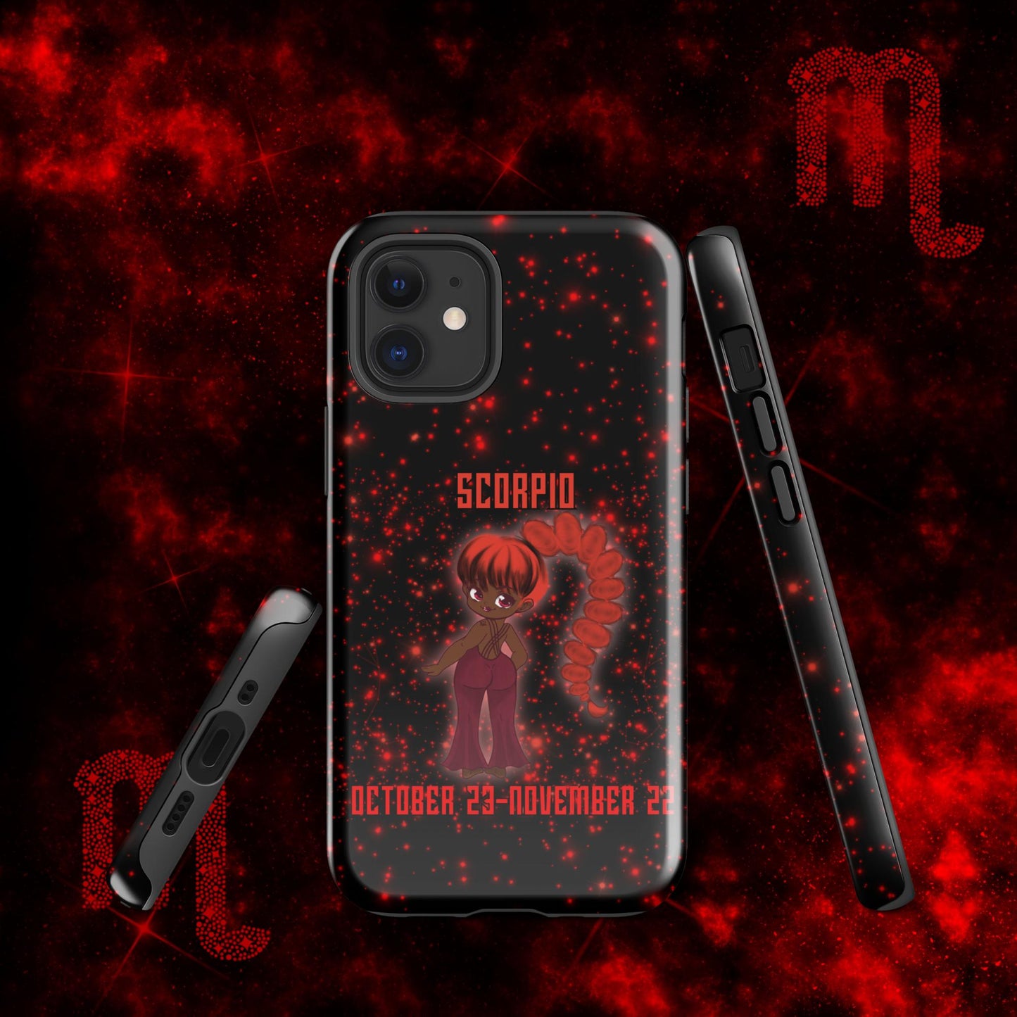 Zodiac Girl Sporty Scorpio Tough Case for iPhone®