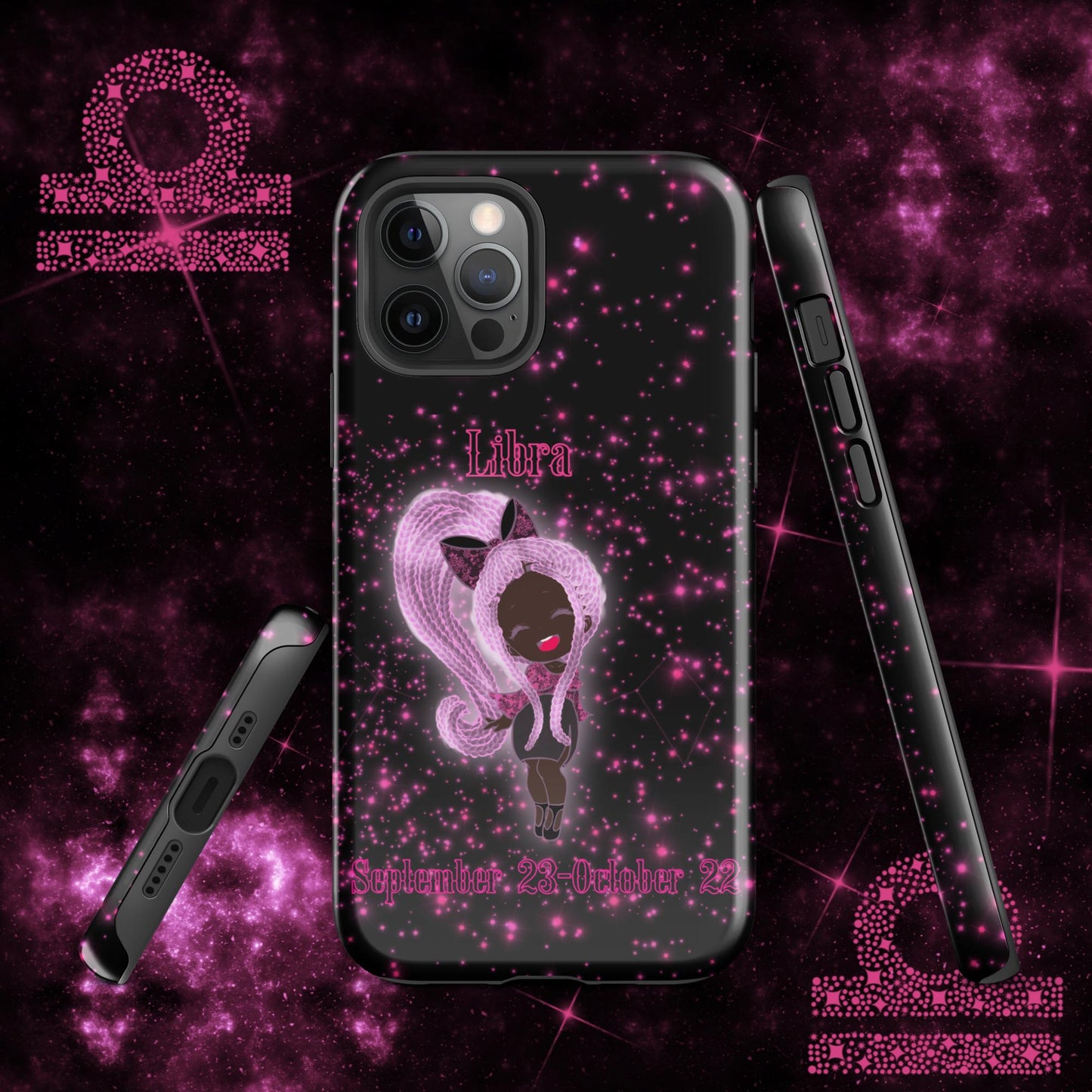 Zodiac Girl Lovely Libra Tough Case for iPhone®