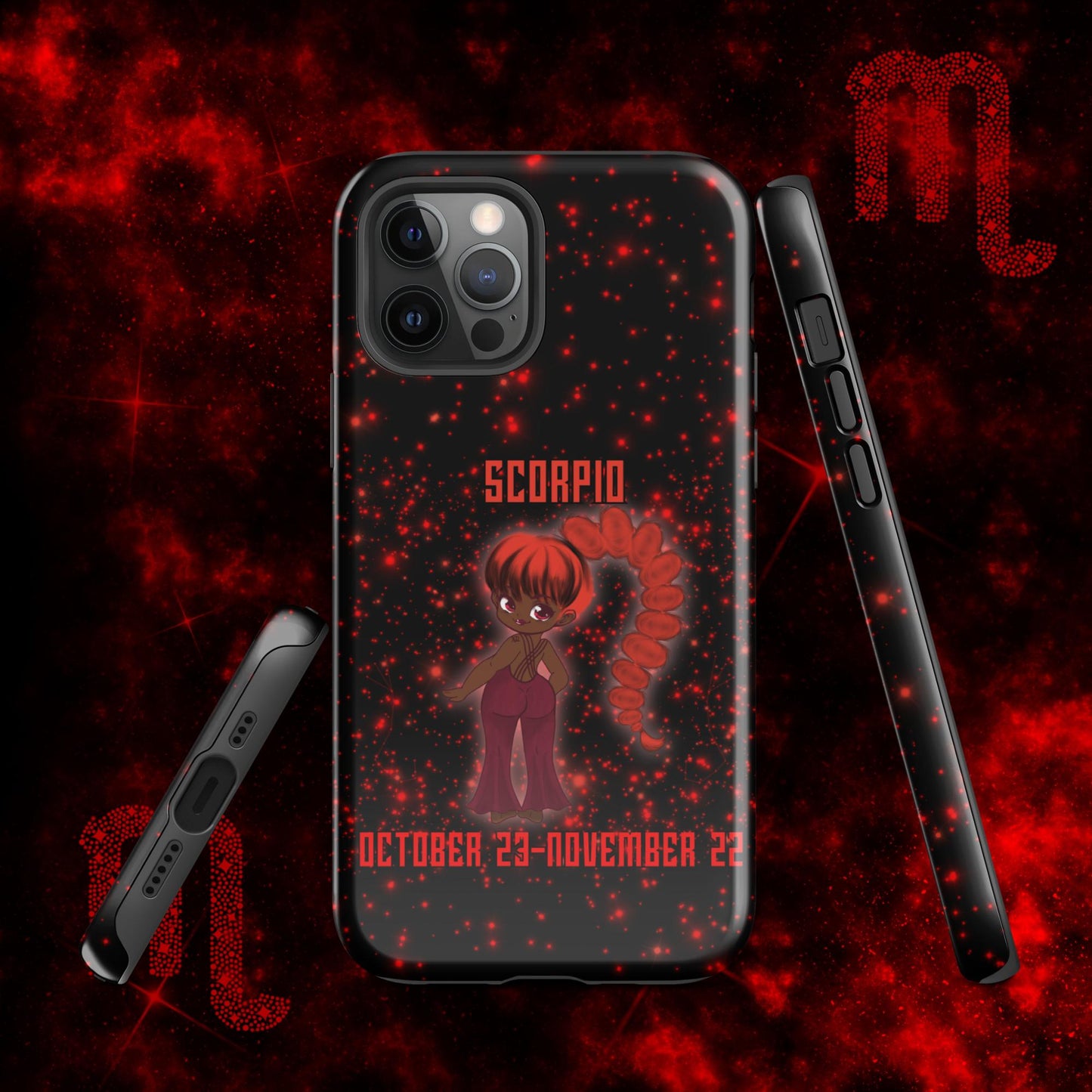 Zodiac Girl Sporty Scorpio Tough Case for iPhone®