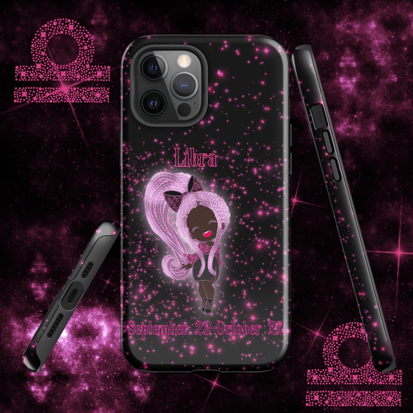 Zodiac Girl Lovely Libra Tough Case for iPhone®