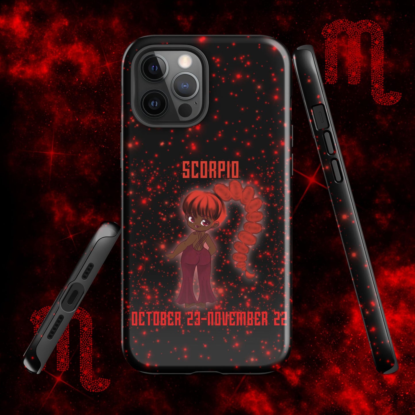 Zodiac Girl Sporty Scorpio Tough Case for iPhone®