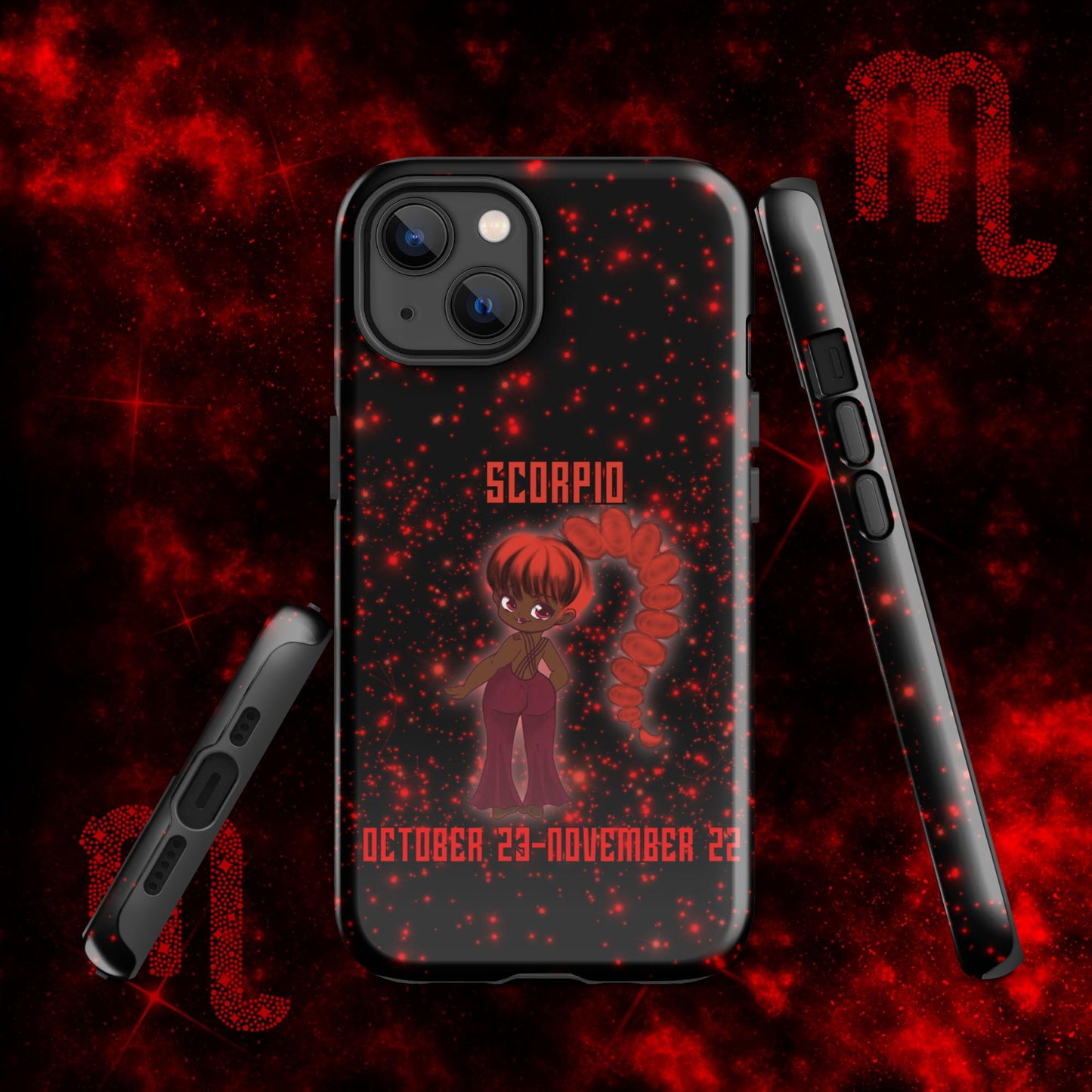 Zodiac Girl Sporty Scorpio Tough Case for iPhone®