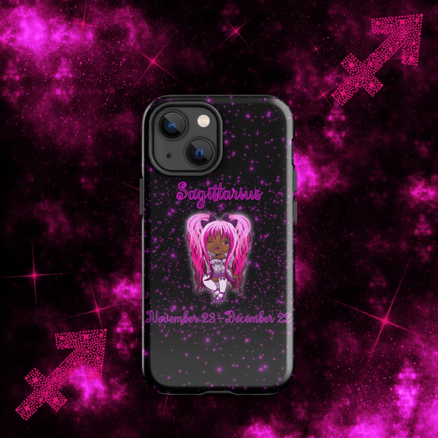 Zodiac Girl Sassy Sagittarius Tough Case for iPhone®