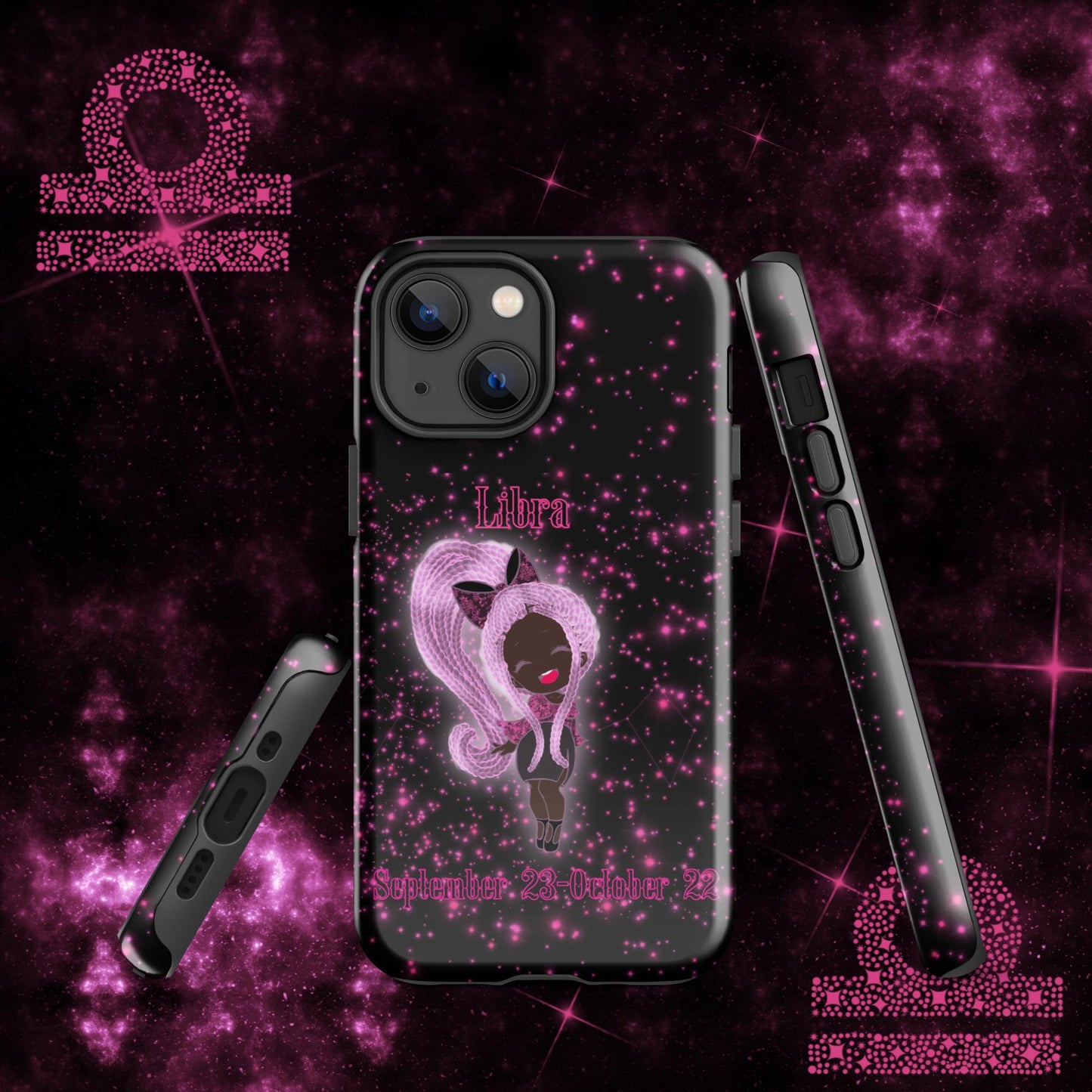 Zodiac Girl Lovely Libra Tough Case for iPhone®