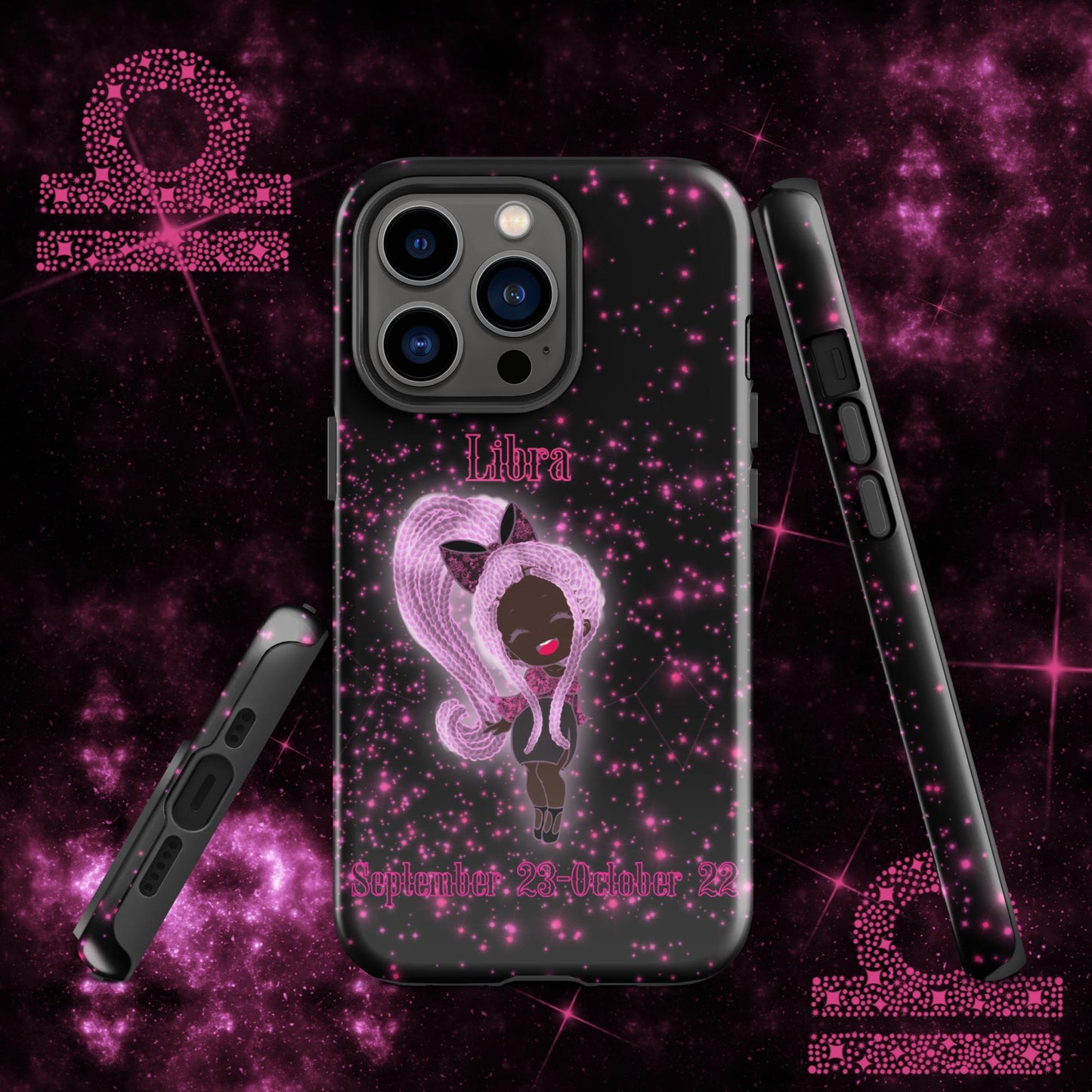 Zodiac Girl Lovely Libra Tough Case for iPhone®