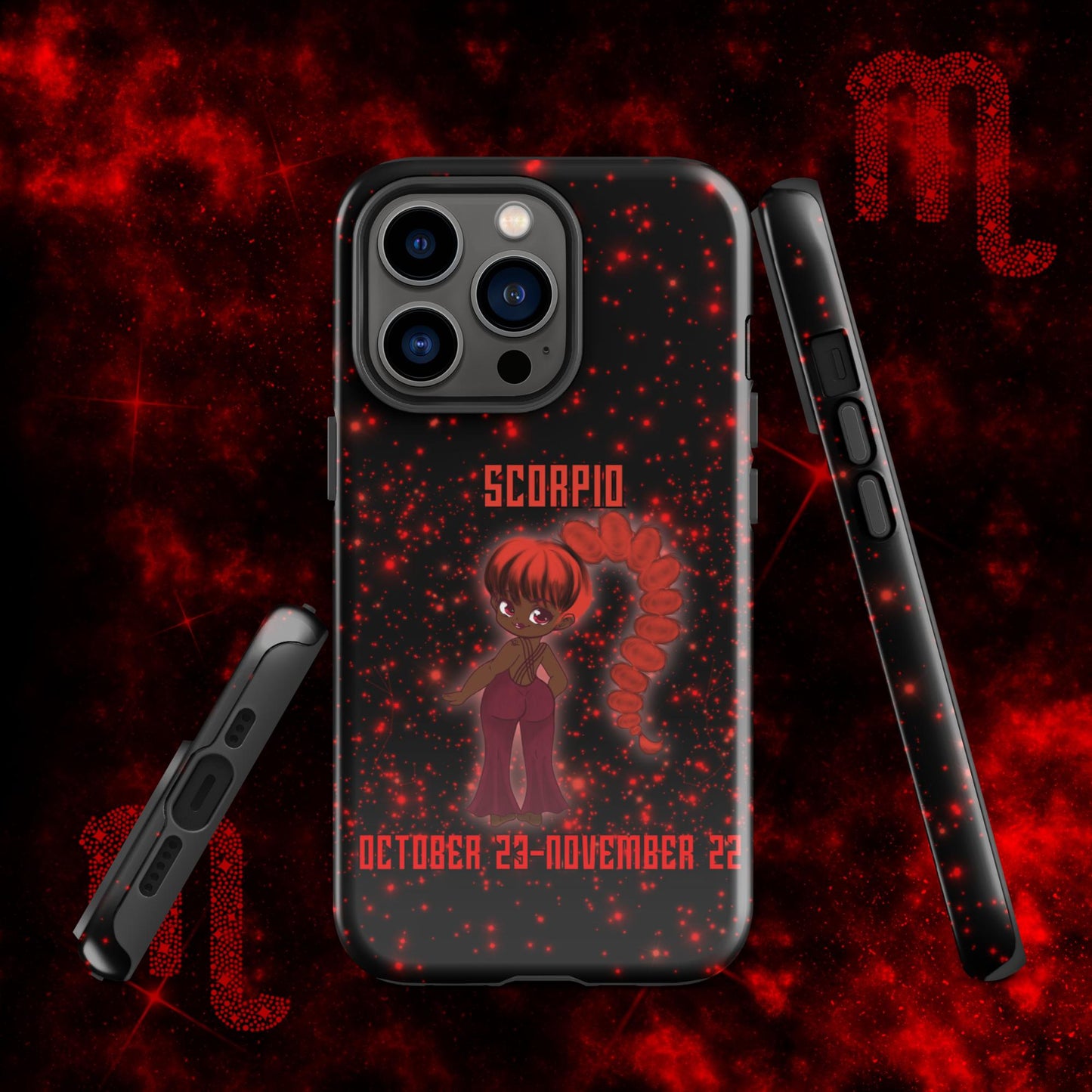 Zodiac Girl Sporty Scorpio Tough Case for iPhone®