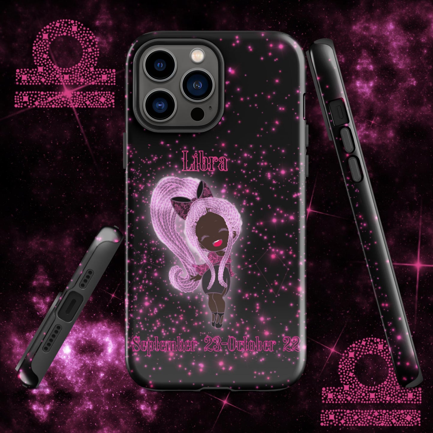 Zodiac Girl Lovely Libra Tough Case for iPhone®