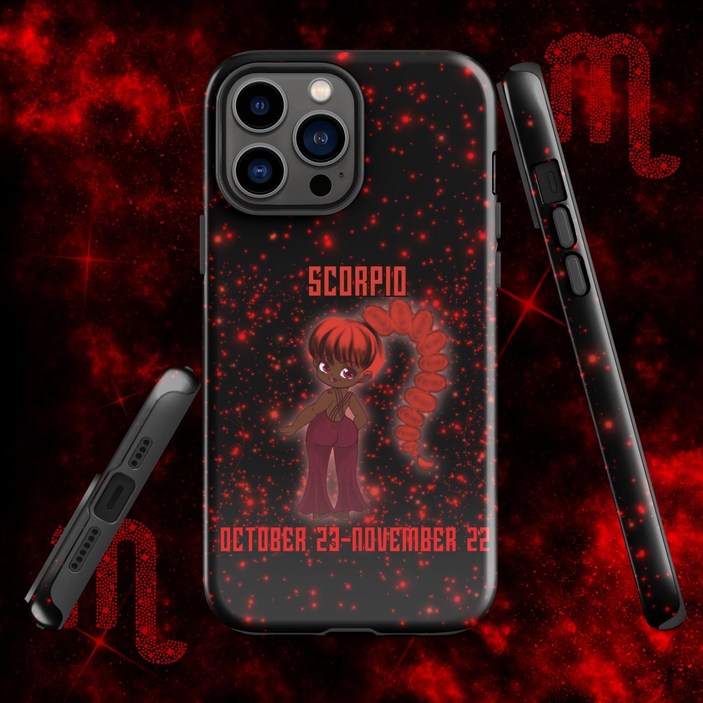 Zodiac Girl Sporty Scorpio Tough Case for iPhone®