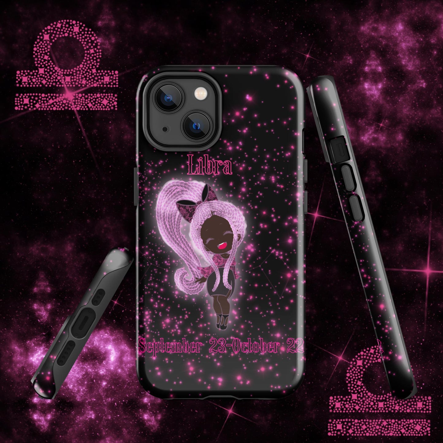 Zodiac Girl Lovely Libra Tough Case for iPhone®