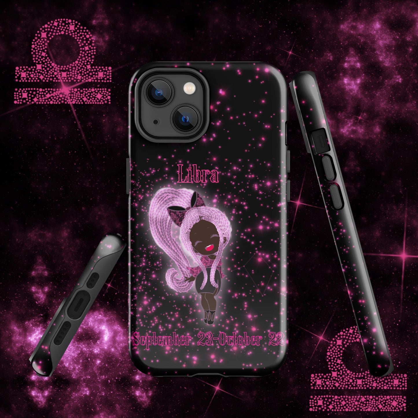 Zodiac Girl Lovely Libra Tough Case for iPhone®