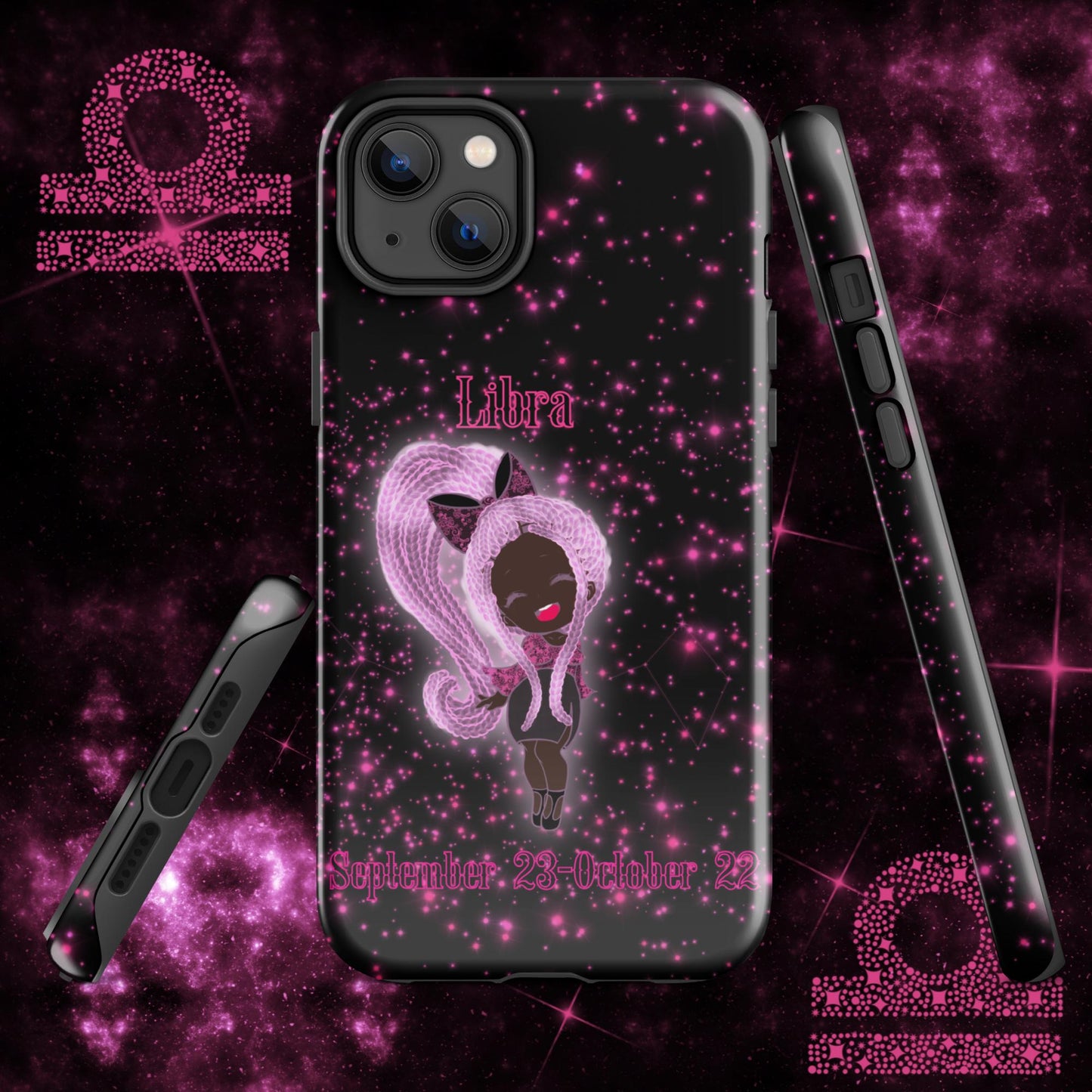 Zodiac Girl Lovely Libra Tough Case for iPhone®