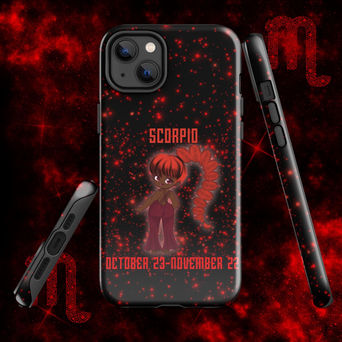 Zodiac Girl Sporty Scorpio Tough Case for iPhone®