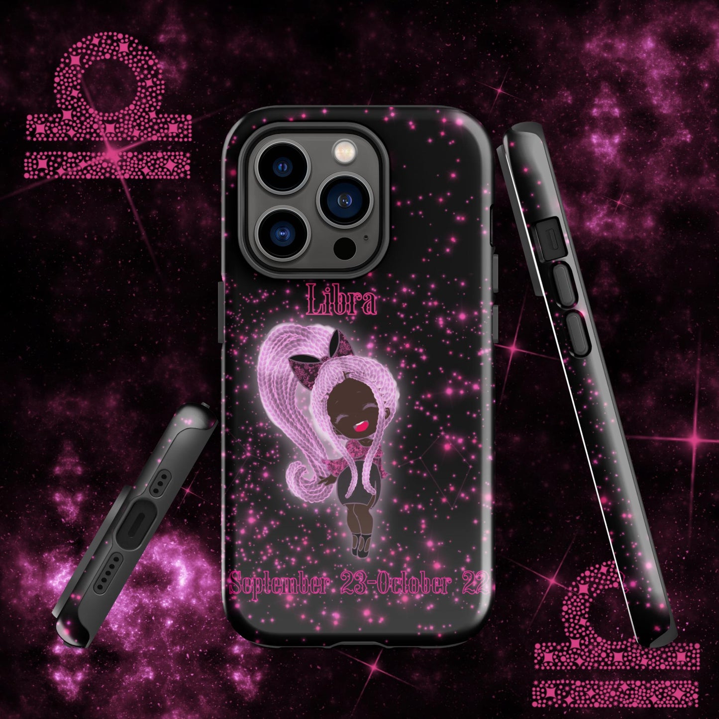 Zodiac Girl Lovely Libra Tough Case for iPhone®