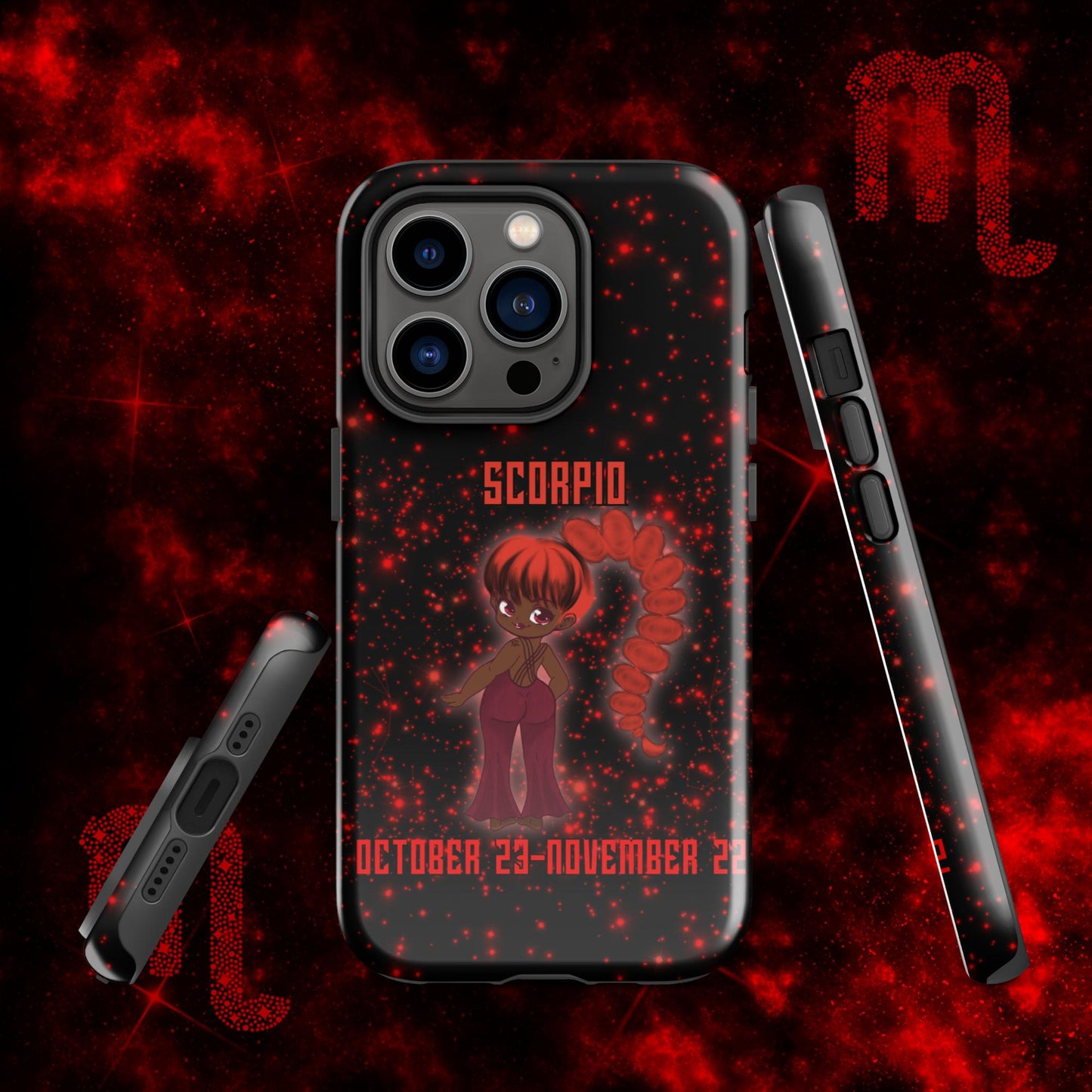 Zodiac Girl Sporty Scorpio Tough Case for iPhone®