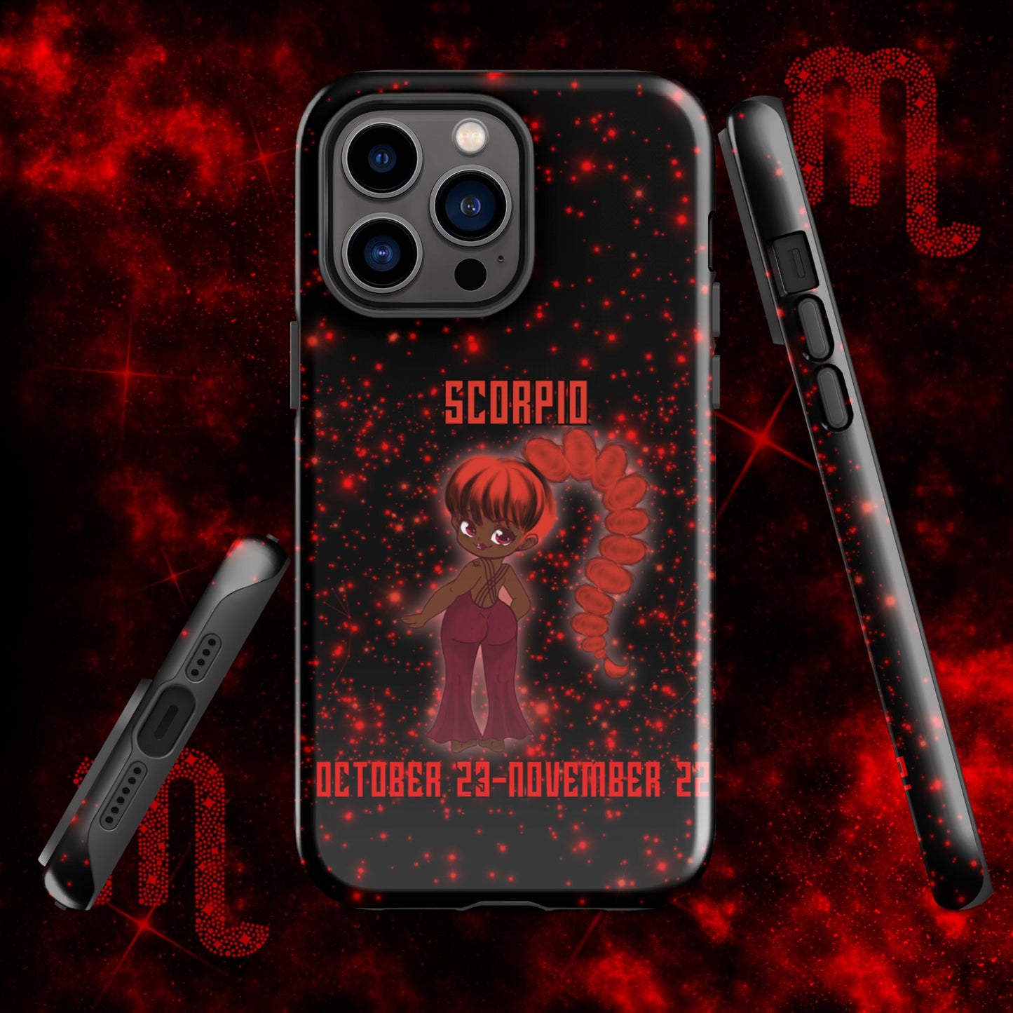 Zodiac Girl Sporty Scorpio Tough Case for iPhone®