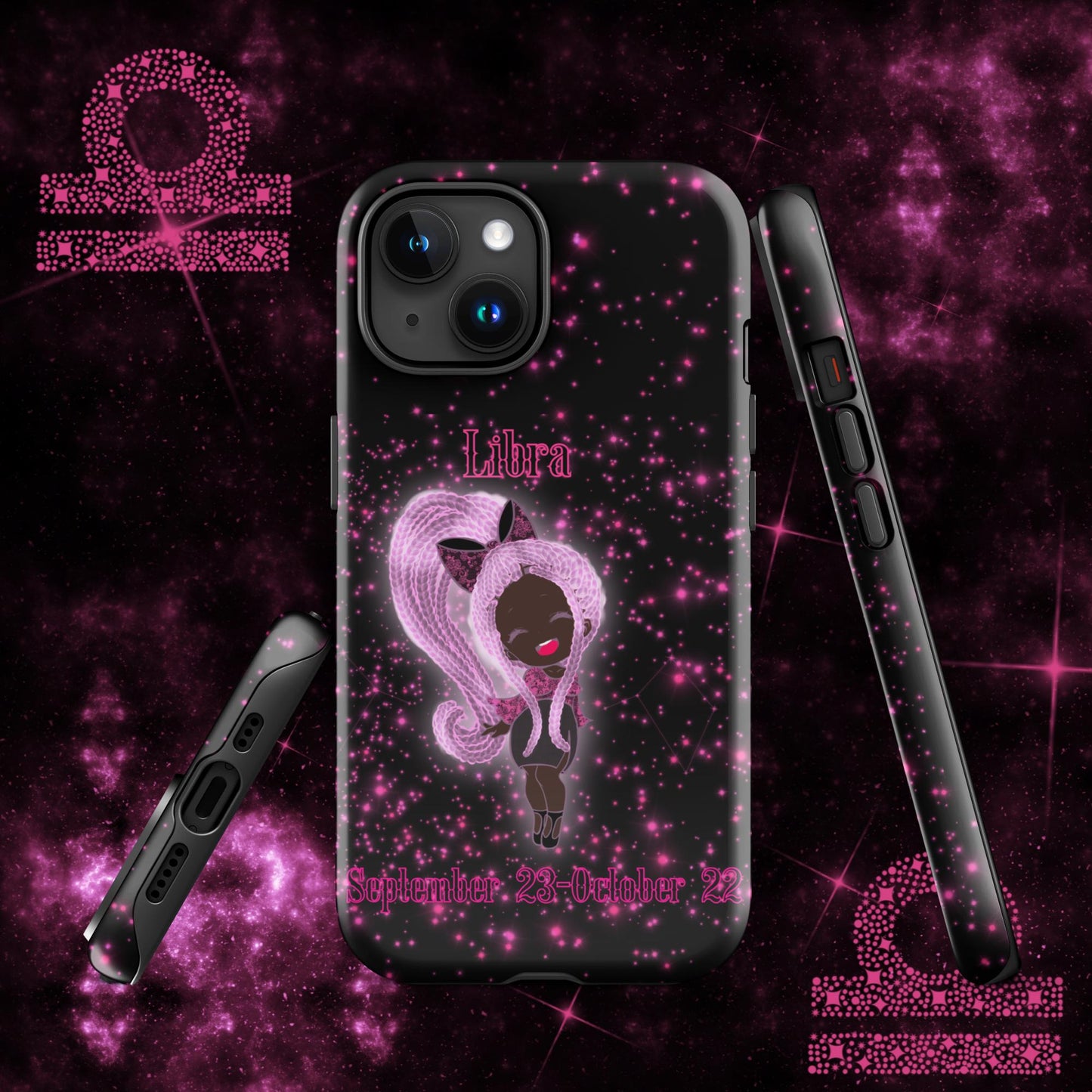 Zodiac Girl Lovely Libra Tough Case for iPhone®