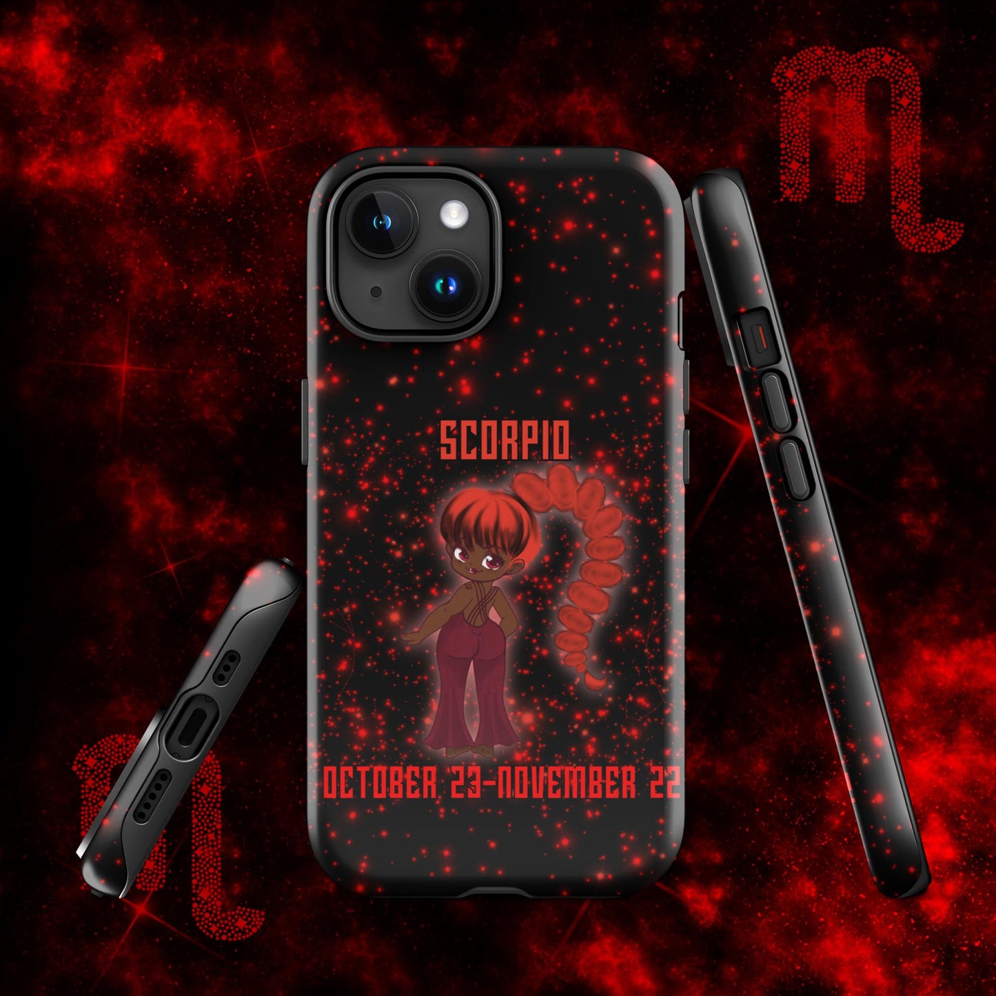 Zodiac Girl Sporty Scorpio Tough Case for iPhone®