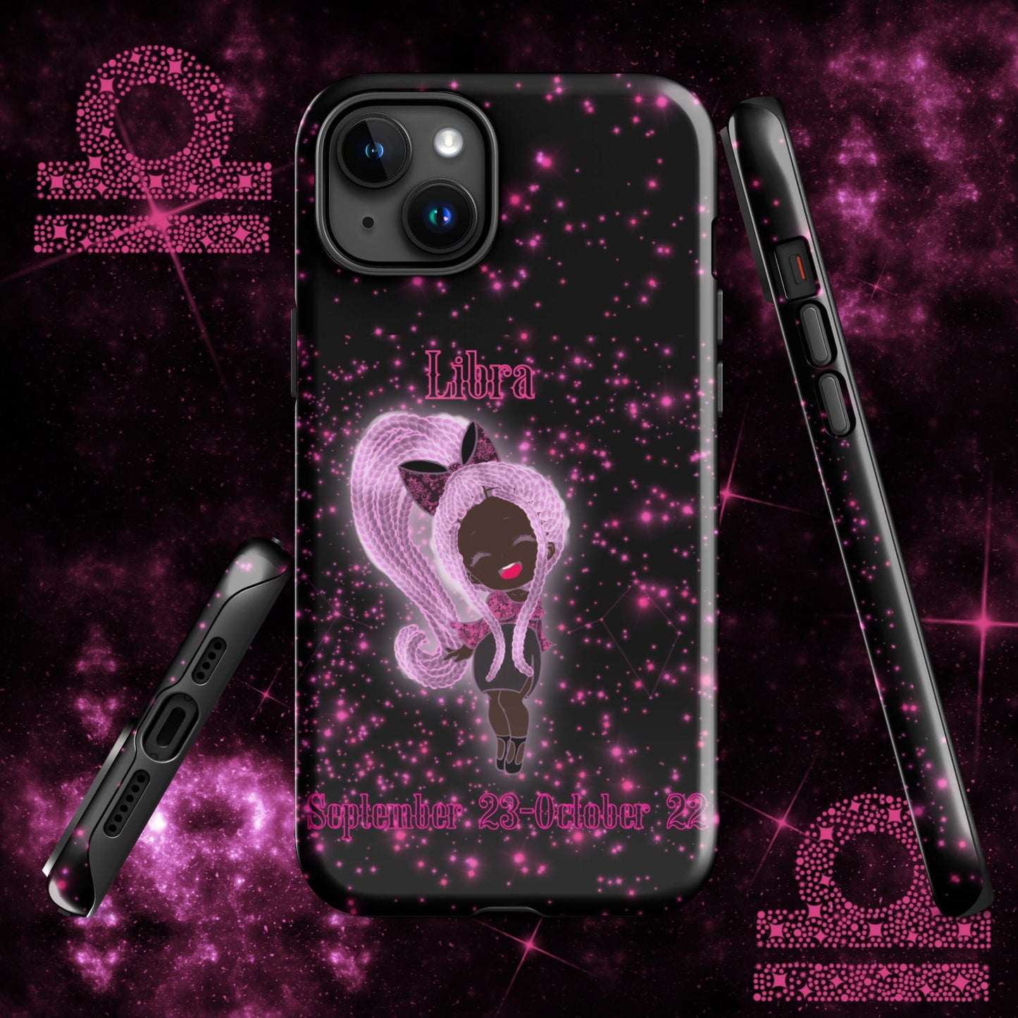 Zodiac Girl Lovely Libra Tough Case for iPhone®