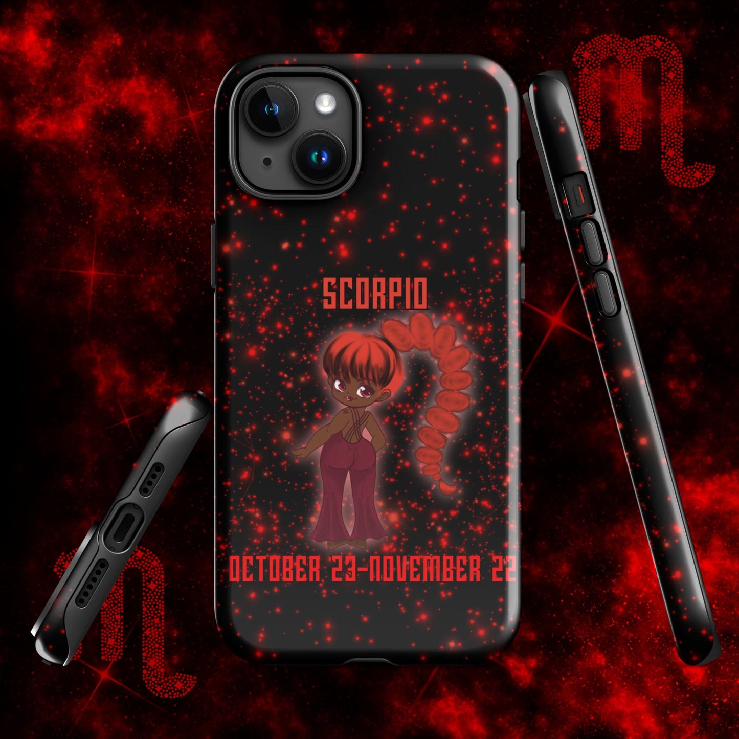 Zodiac Girl Sporty Scorpio Tough Case for iPhone®