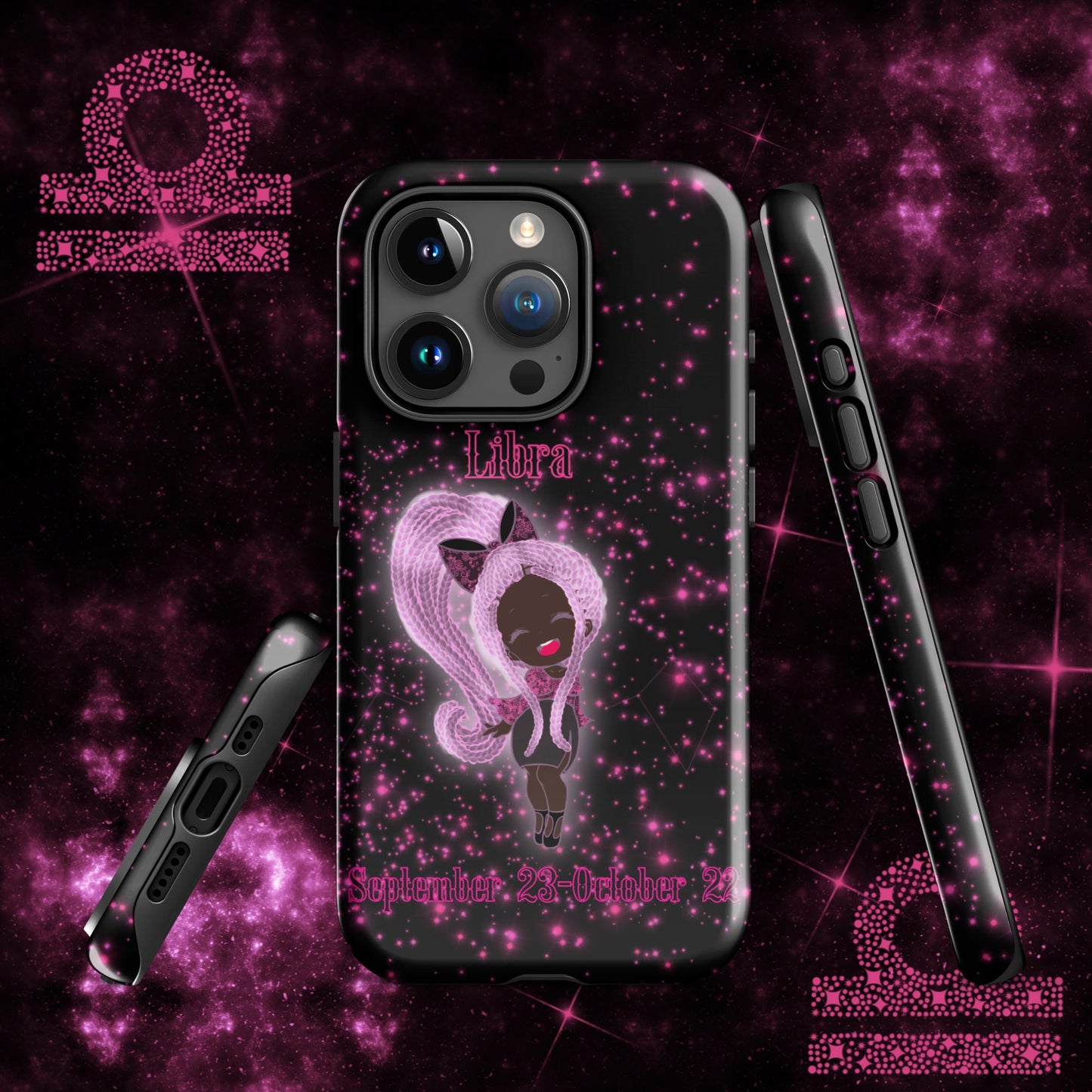 Zodiac Girl Lovely Libra Tough Case for iPhone®