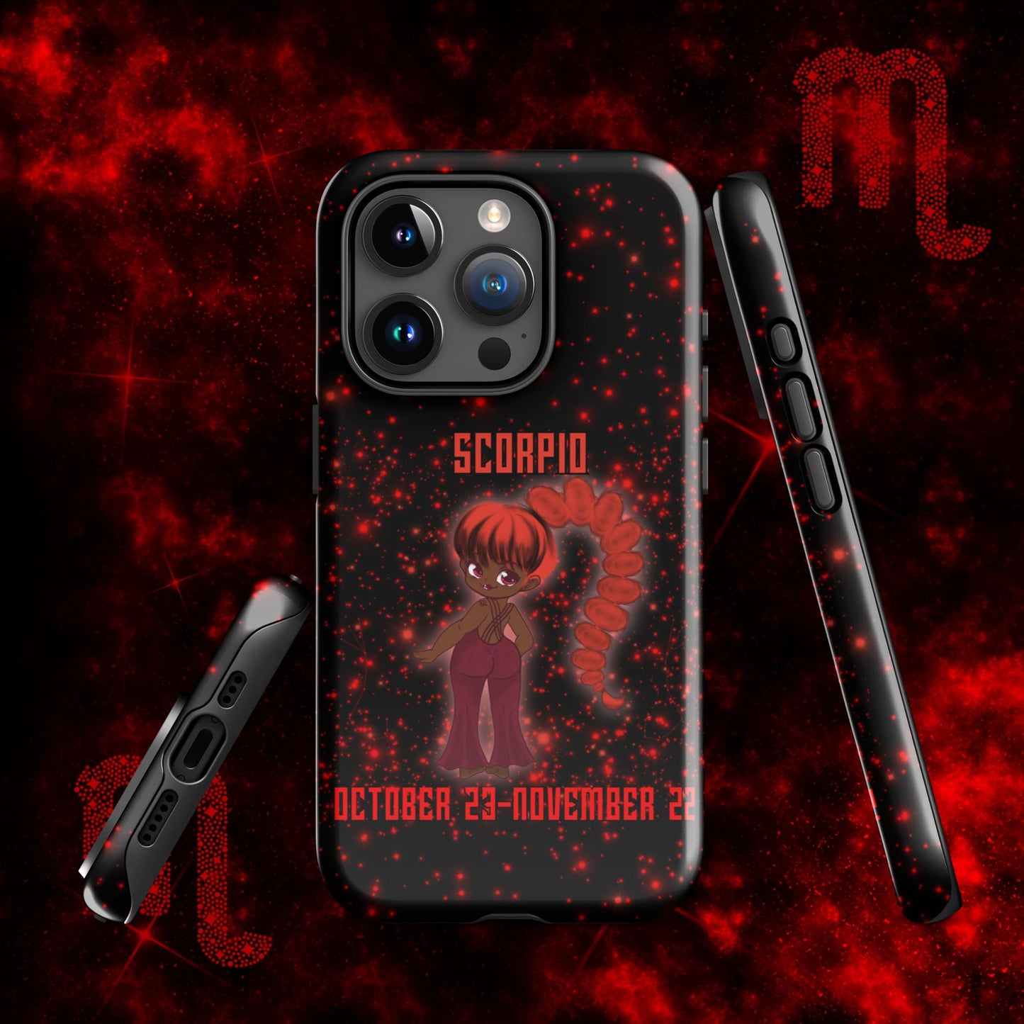 Zodiac Girl Sporty Scorpio Tough Case for iPhone®