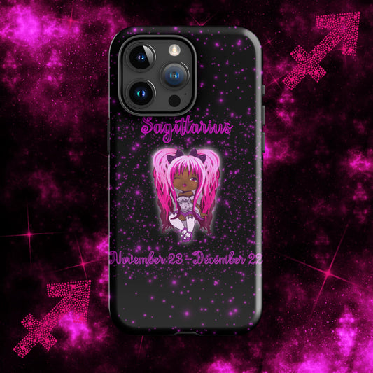 Zodiac Girl Sassy Sagittarius Tough Case for iPhone®