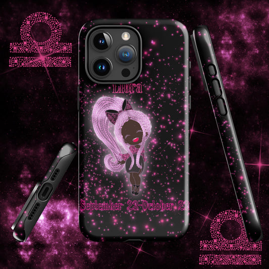 Zodiac Girl Lovely Libra Tough Case for iPhone®