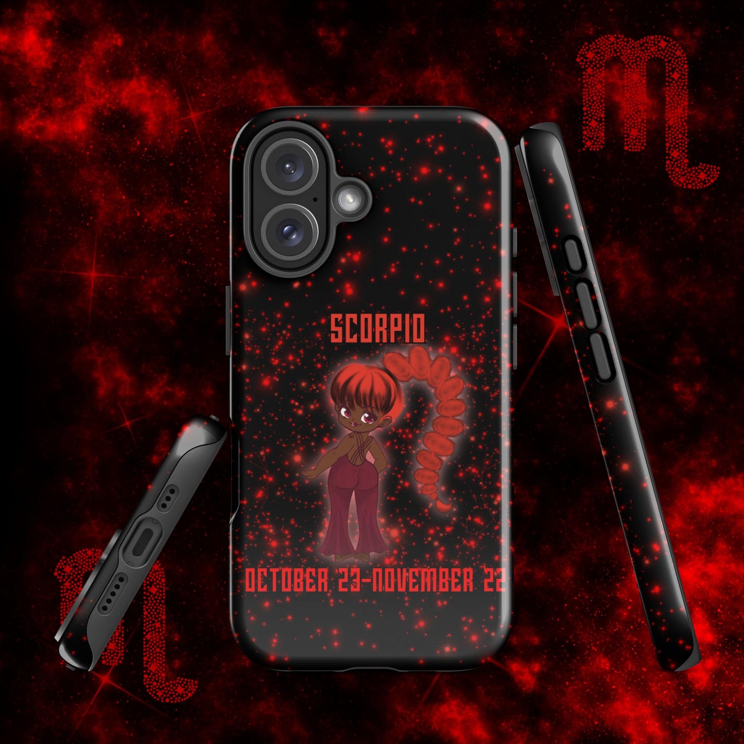 Zodiac Girl Sporty Scorpio Tough Case for iPhone®