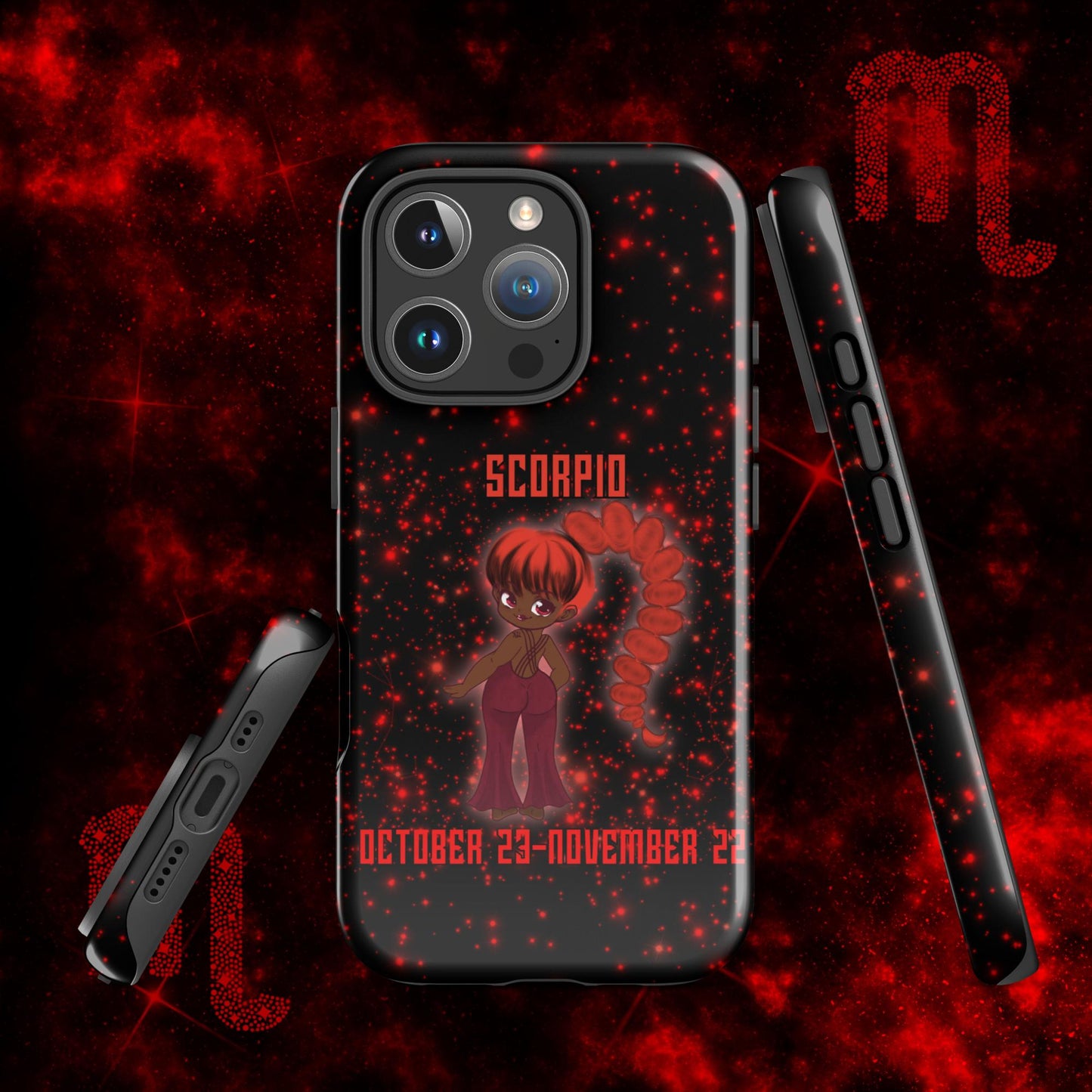 Zodiac Girl Sporty Scorpio Tough Case for iPhone®