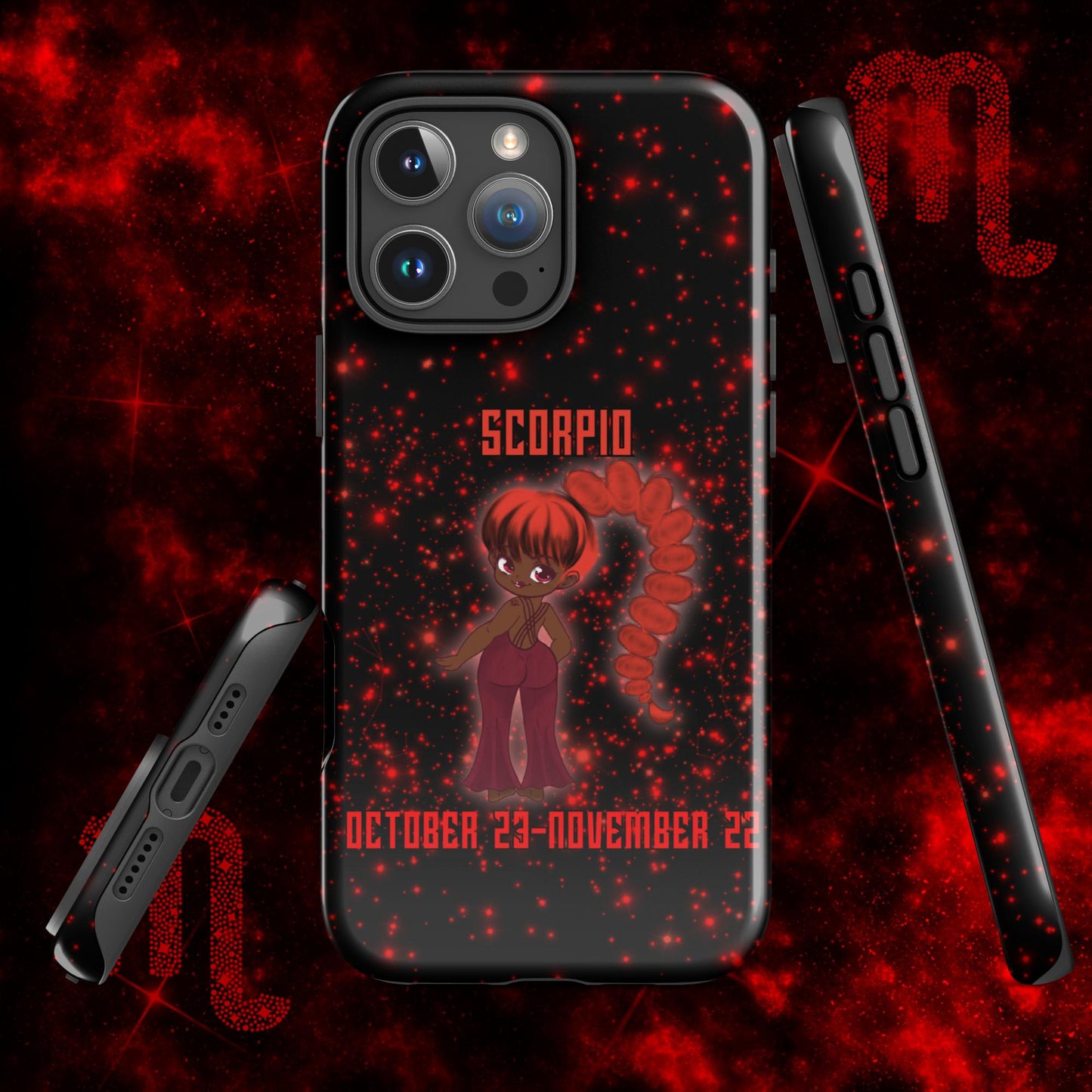 Zodiac Girl Sporty Scorpio Tough Case for iPhone®