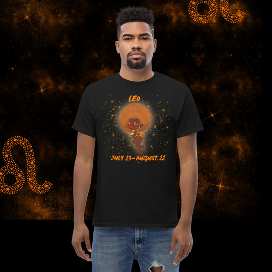 Zodiac Girl Luxurious Leo Unisex classic tee