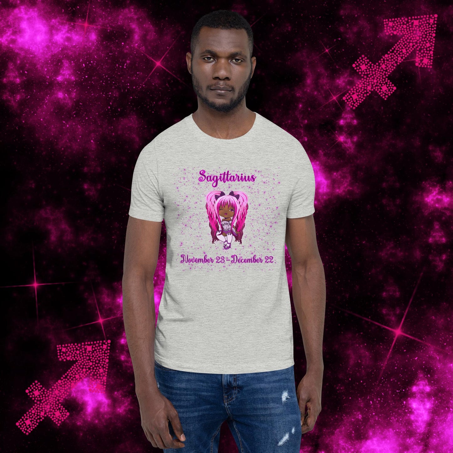 Zodiac Girl Sassy Sagittarius Unisex t-shirt