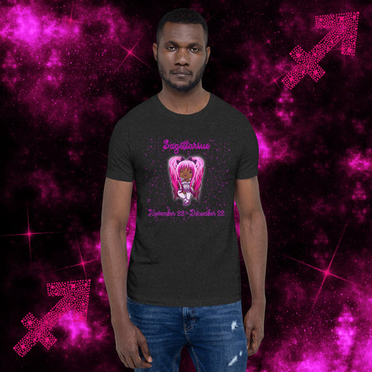 Zodiac Girl Sassy Sagittarius Unisex t-shirt