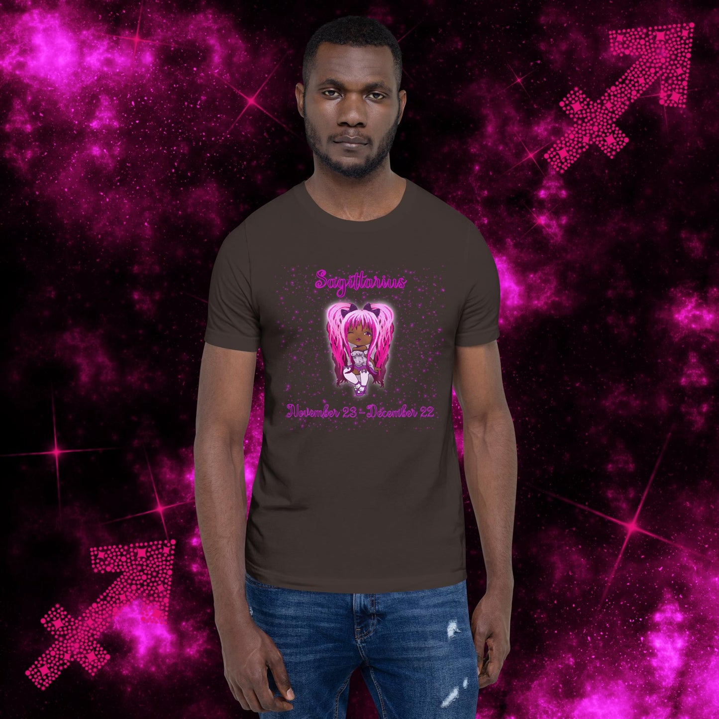 Zodiac Girl Sassy Sagittarius Unisex t-shirt