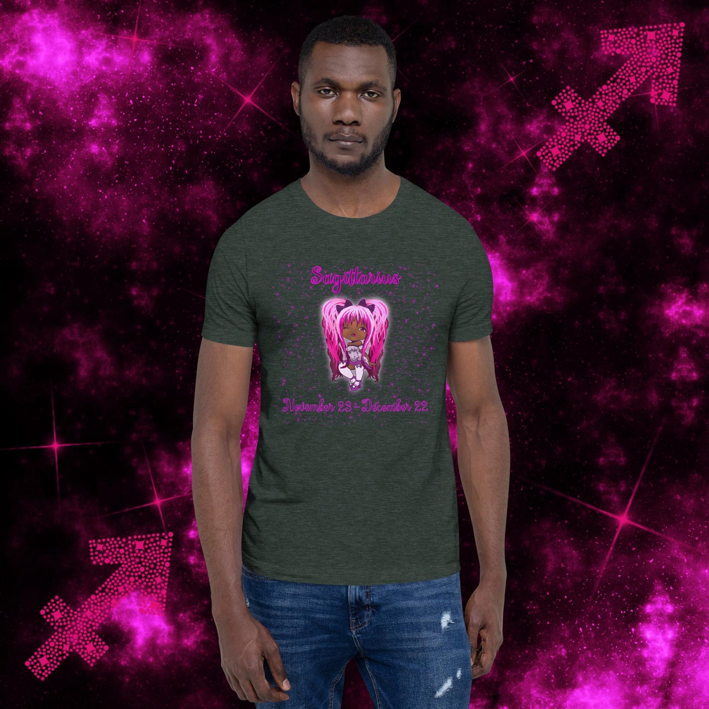 Zodiac Girl Sassy Sagittarius Unisex t-shirt