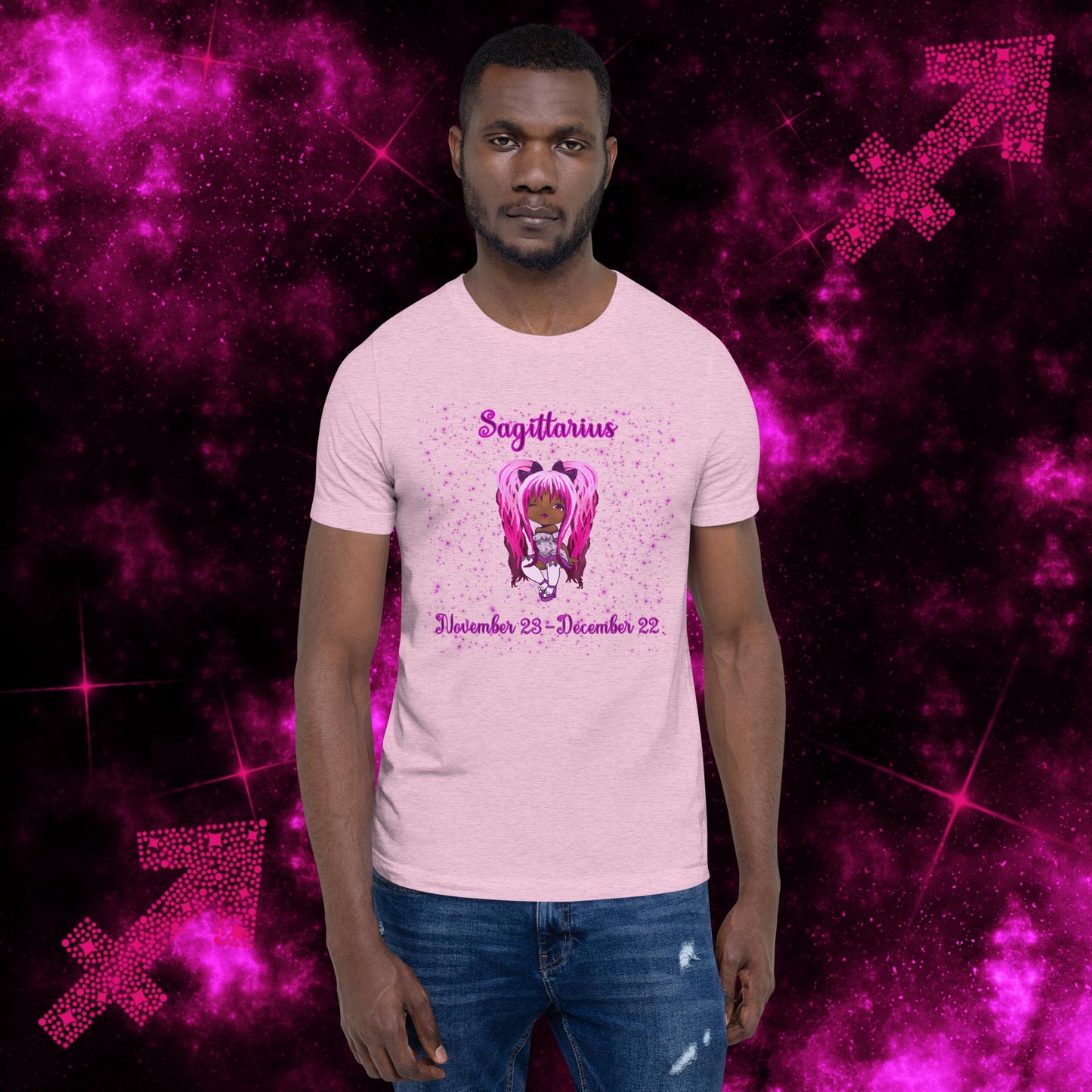 Zodiac Girl Sassy Sagittarius Unisex t-shirt